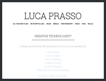 Tablet Screenshot of lucaprasso.com